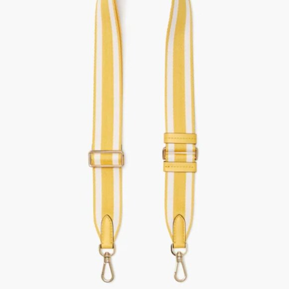 Kate Spade Mini Manhattan Tote Crossbody Yellow Leather Shoulder Bag Small - Picture 10 of 10